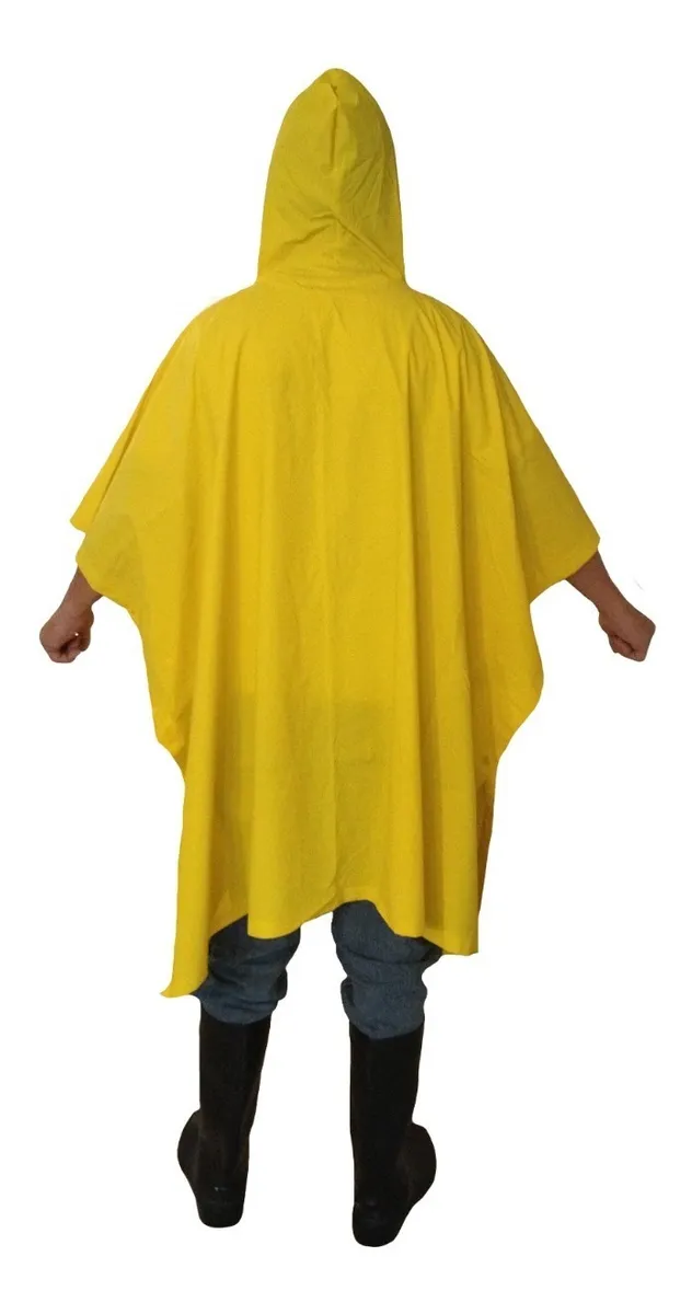  KYUSAR Poncho de lluvia para mujer, impermeable, poncho  impermeable, capa de lluvia, con capucha, chaqueta impermeable (color  amarillo, tamaño: talla única) : Ropa, Zapatos y Joyería